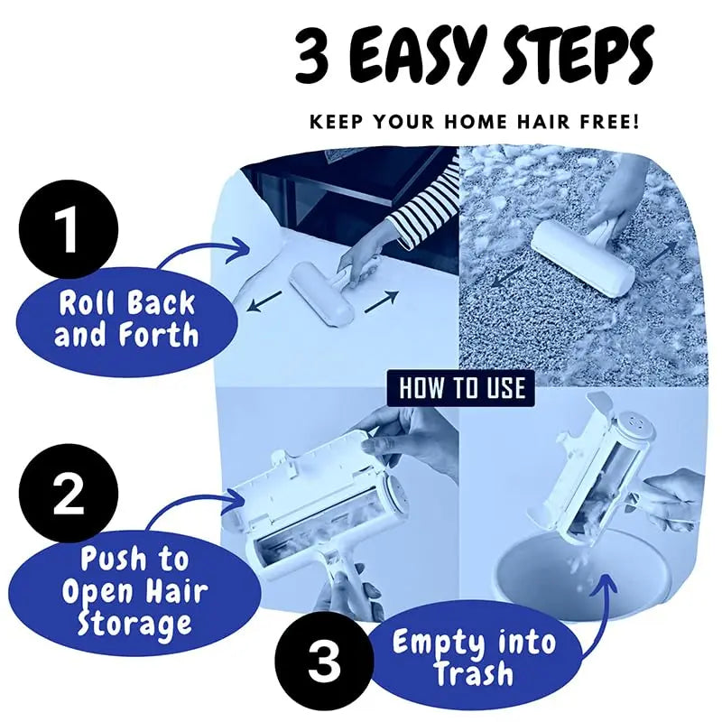 Reusable Pet Hair Roller