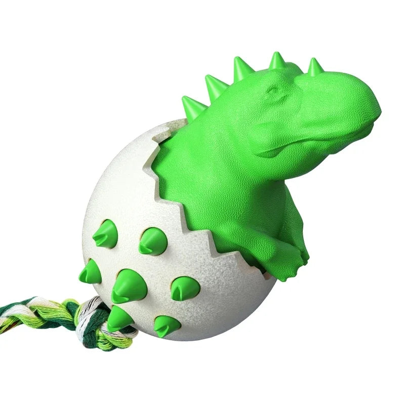 Dinosaur Egg Dog Chew Toy