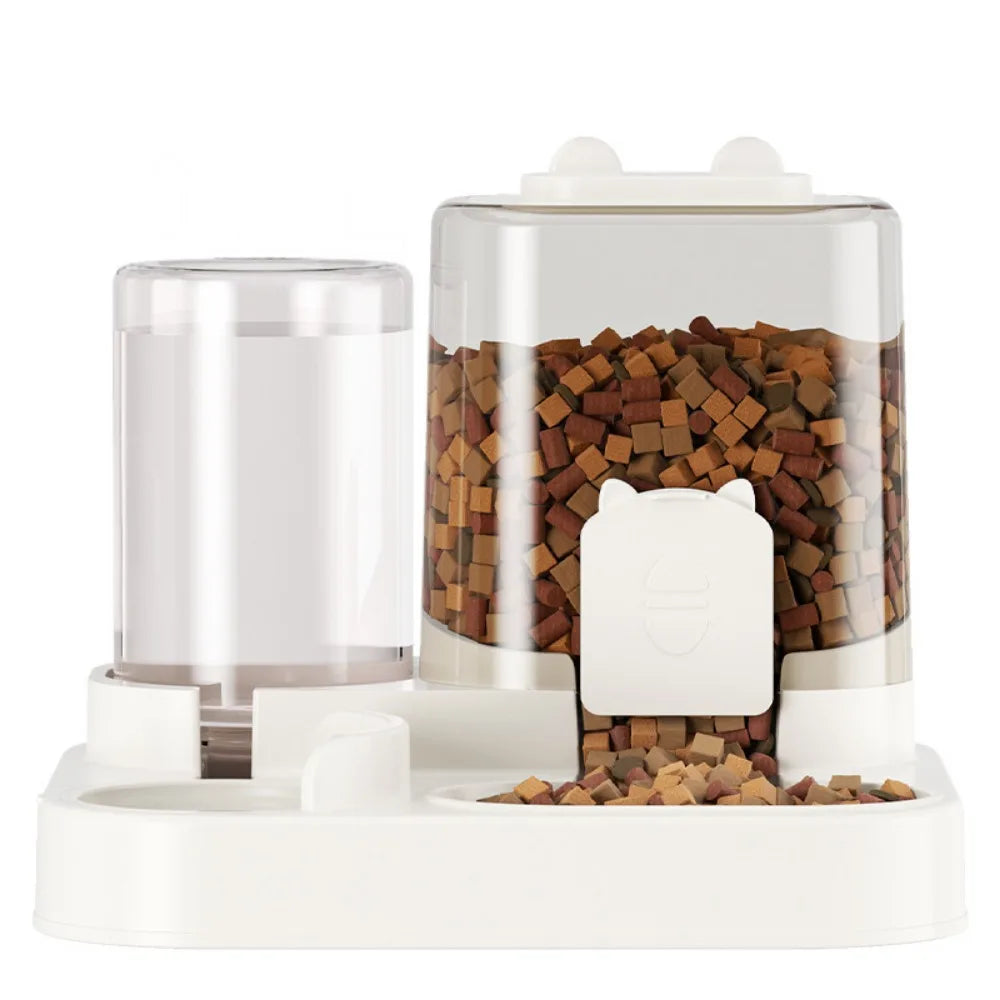 Cat Feeding All-in-one Machine Dog Cat Bowl with Water Dispenser Dog Food Automatically Circulates Cat Food and Pet Supplies