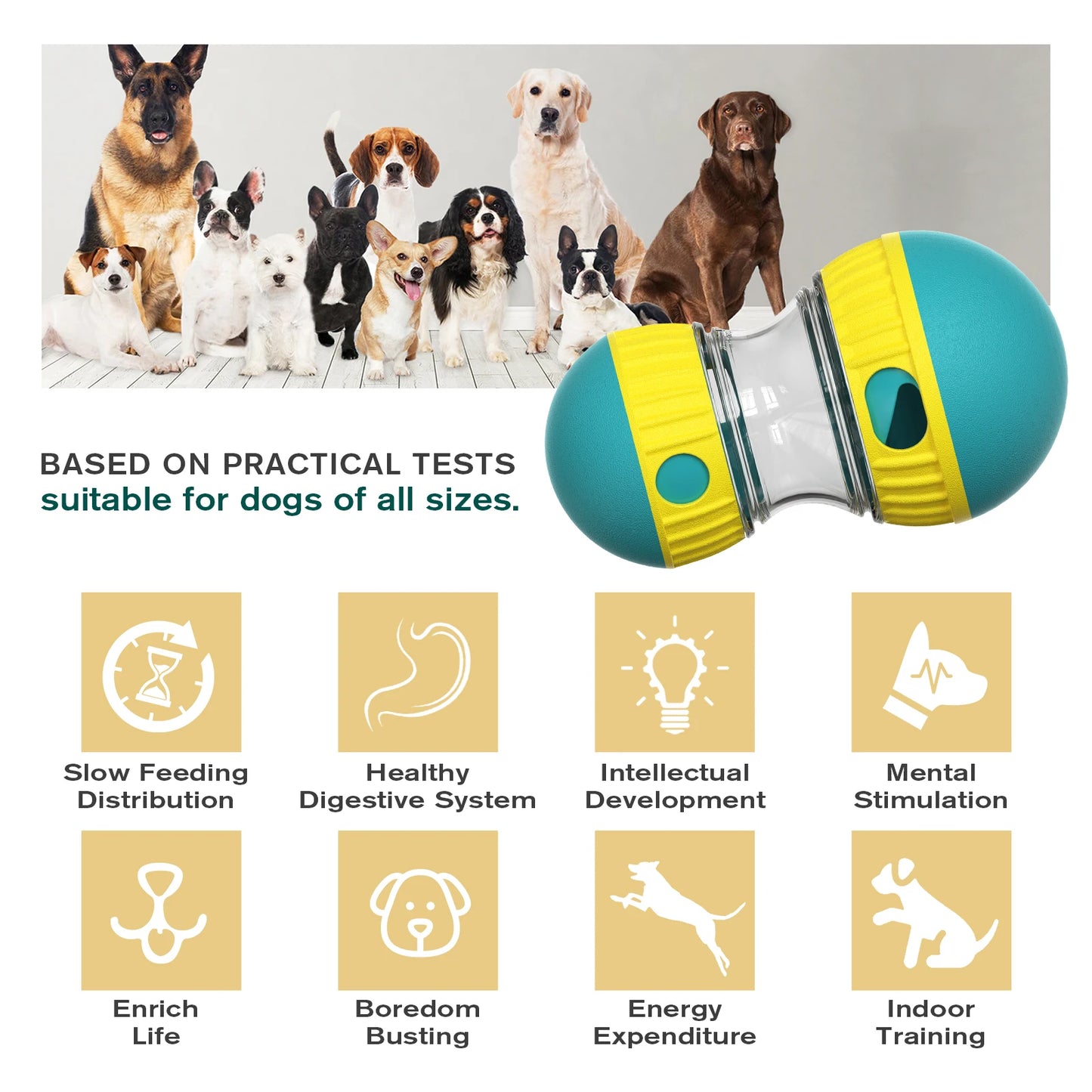 Dog Treat Puzzle Toy
