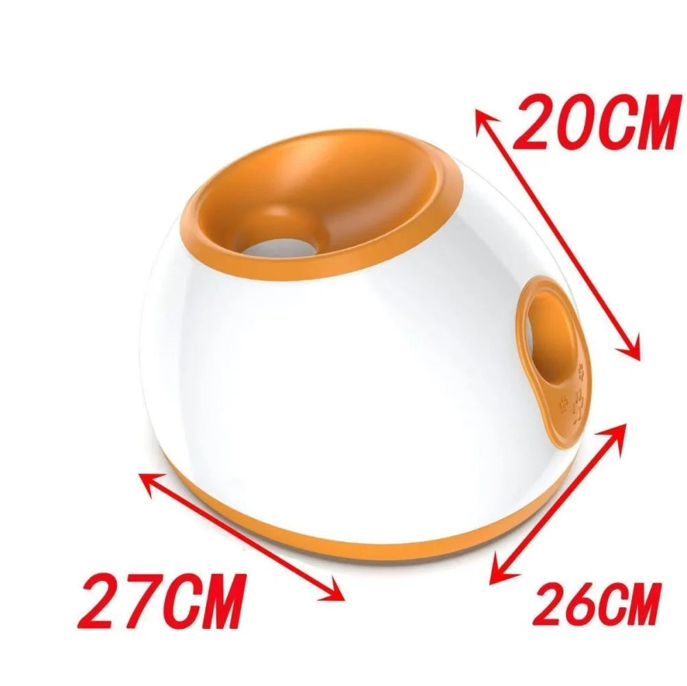 Automatic Dog Ball Launcher | Tennis Ball Thrower For Medium/Large Dogs | Interactive Fetch Toy With Smart Timer Function