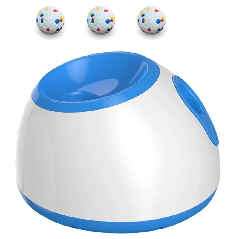 Automatic Dog Ball Launcher | Tennis Ball Thrower For Medium/Large Dogs | Interactive Fetch Toy With Smart Timer Function