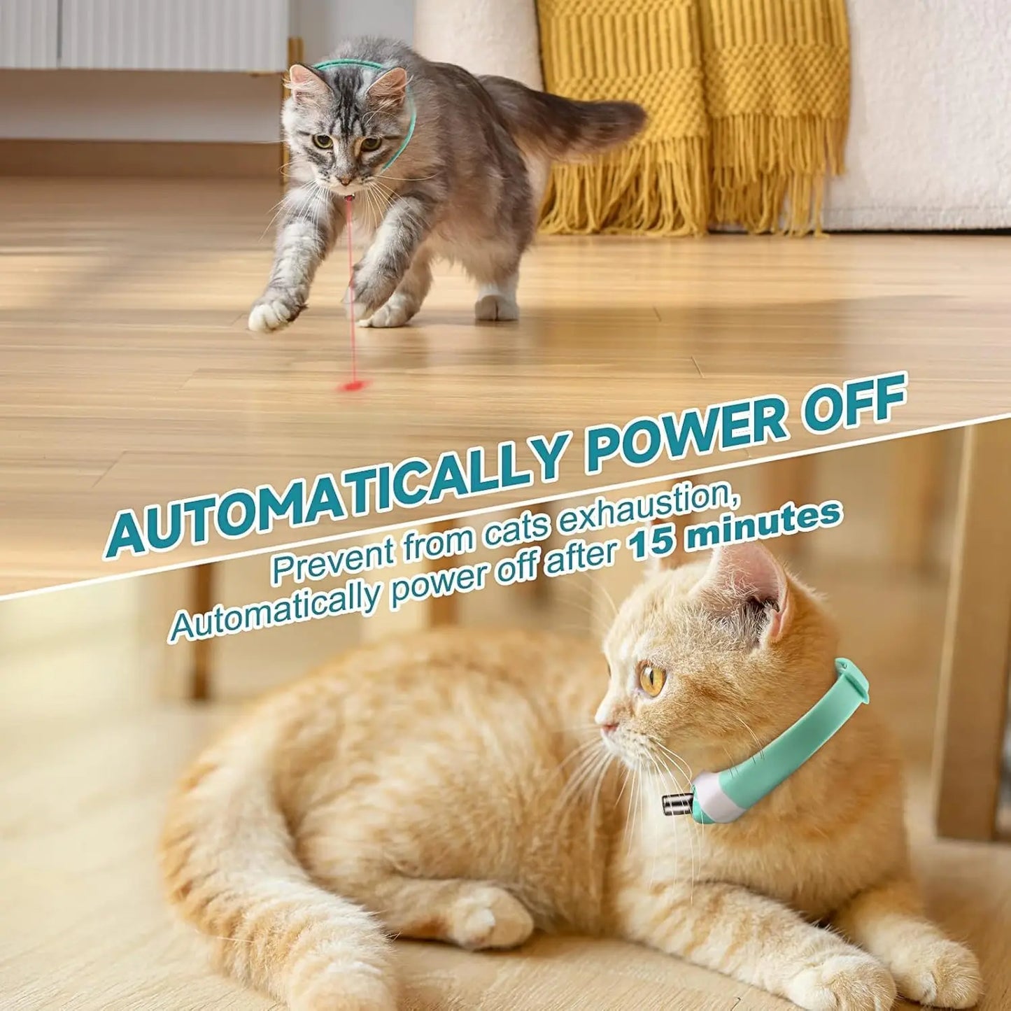 Cat Laser Collar Toy