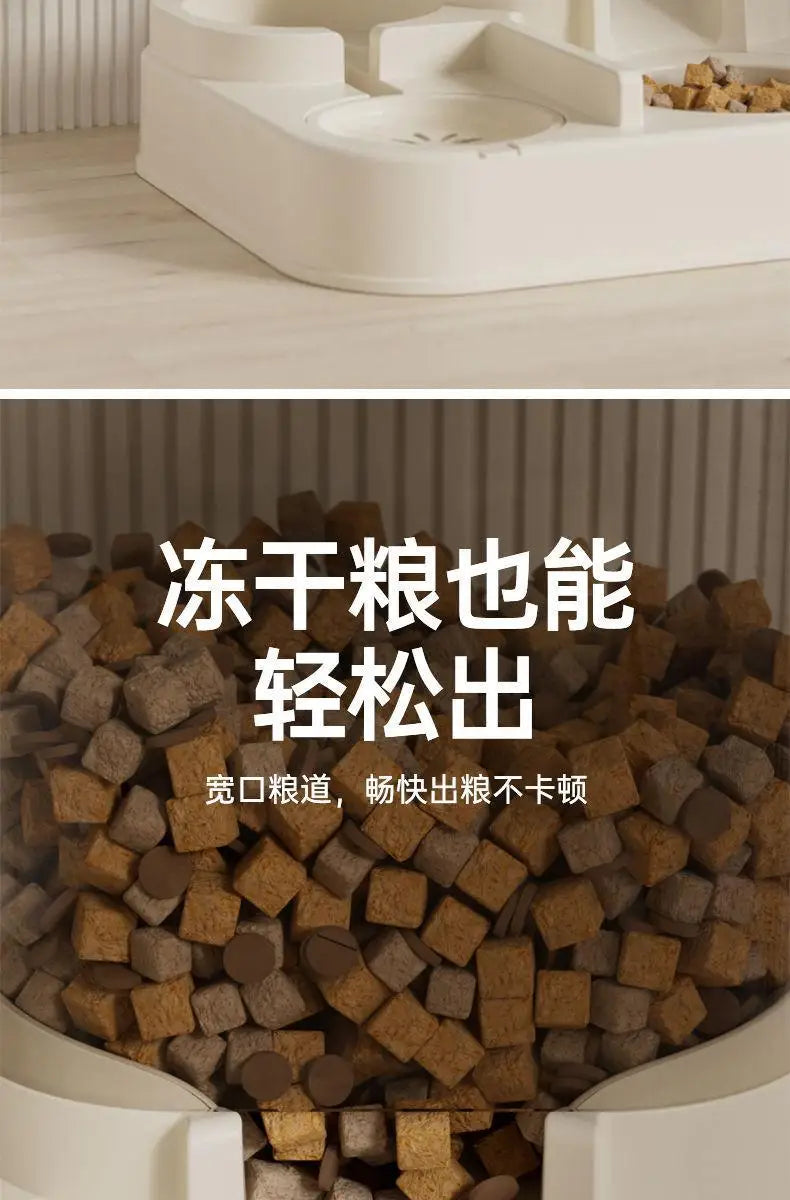 Cat Feeding All-in-one Machine Dog Cat Bowl with Water Dispenser Dog Food Automatically Circulates Cat Food and Pet Supplies