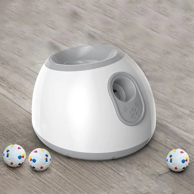 Automatic Dog Ball Launcher | Tennis Ball Thrower For Medium/Large Dogs | Interactive Fetch Toy With Smart Timer Function