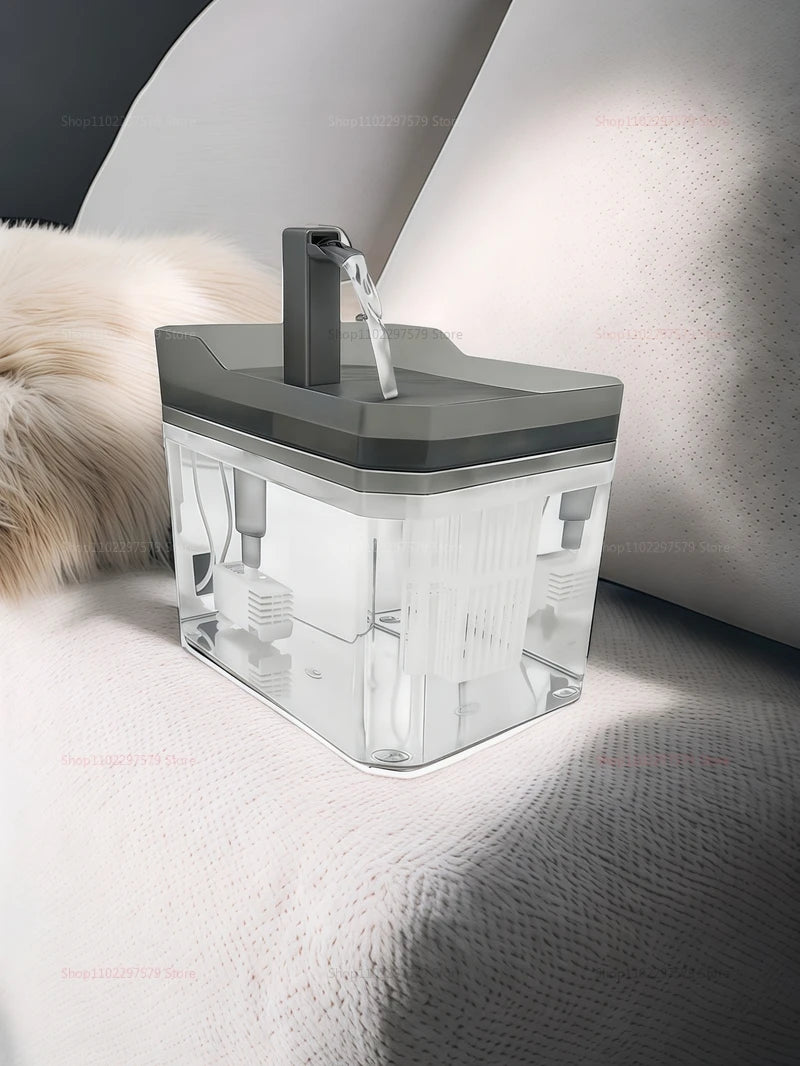 1.5L Cat Water Fountain Automatic Water Dispenser USB Live Circulation Filter Pet Drinker Quiet Pet Water Fountain Cat Small Pet
