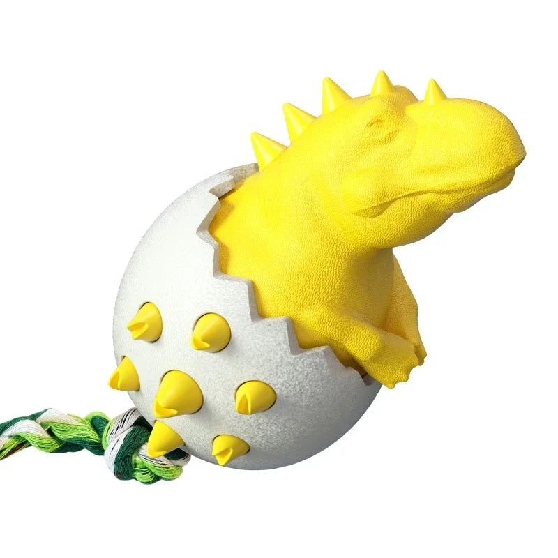 Dinosaur Egg Dog Chew Toy