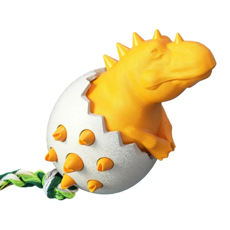 Dinosaur Egg Dog Chew Toy