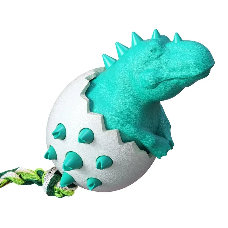 Dinosaur Egg Dog Chew Toy
