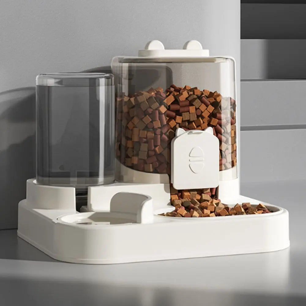 Cat Feeding All-in-one Machine Dog Cat Bowl with Water Dispenser Dog Food Automatically Circulates Cat Food and Pet Supplies