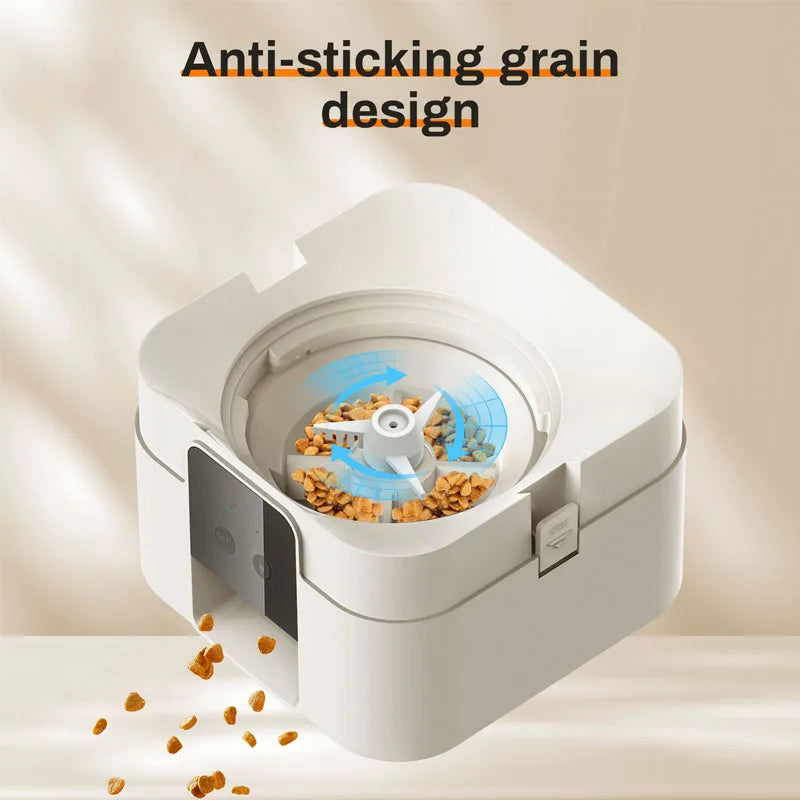New Automatic Pet Feeder WiFi Version Automatic Cat Food Distributor Intelligently Controlled Pet Feeder Dog Feeder Pet Supplies